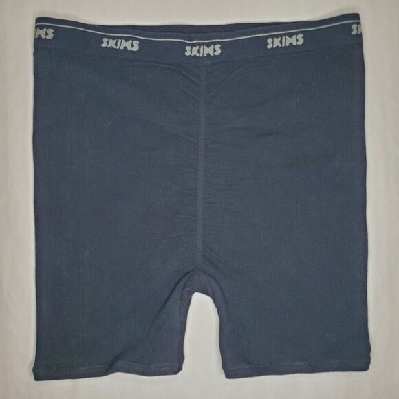 Skims Logo Rib Boxer Size L - Picture 4 of 7